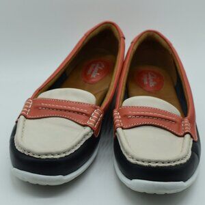 Clarks Flats Artisan Cliffrose Enza Women's Slip On Loafer Shoes Size 9